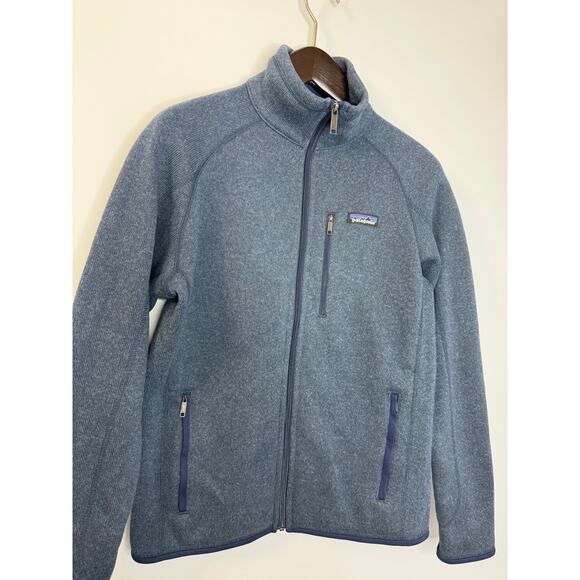 Patagonia Men's Better Sweater Fleece Jacket Blue Sz S - Picture 6 of 11